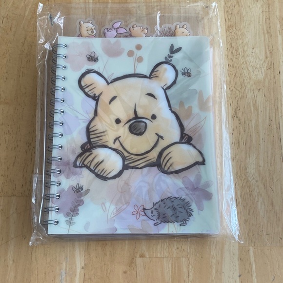 Disney | Office | Disney Winnie The Pooh Journal Spiral Notebook With ...
